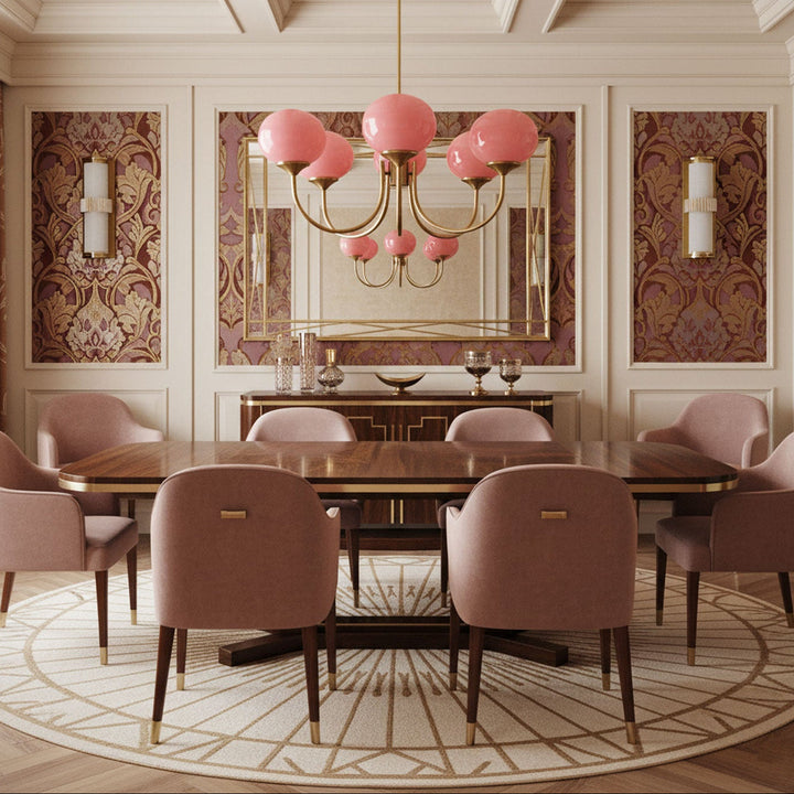 Pom Marshmallow Chandelier