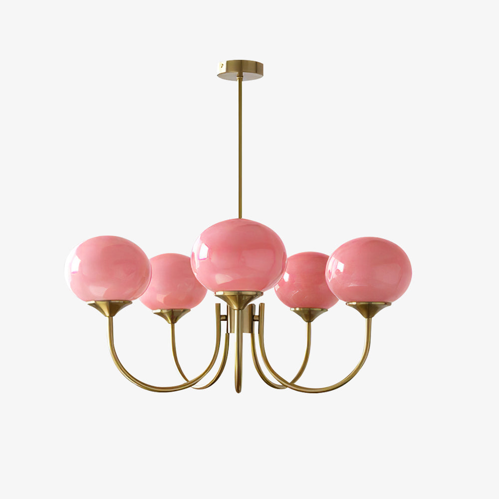 Pom Marshmallow Chandelier