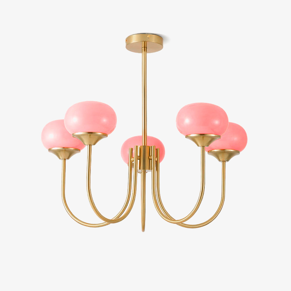 Pom Marshmallow Chandelier