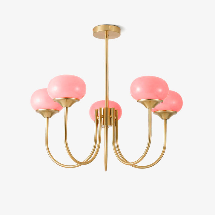 Pom Marshmallow Chandelier