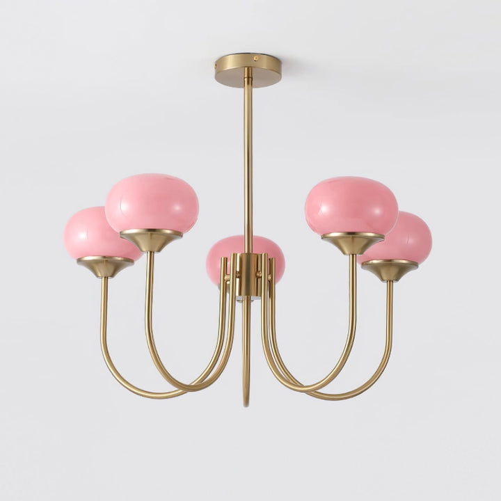 Pom Marshmallow Chandelier