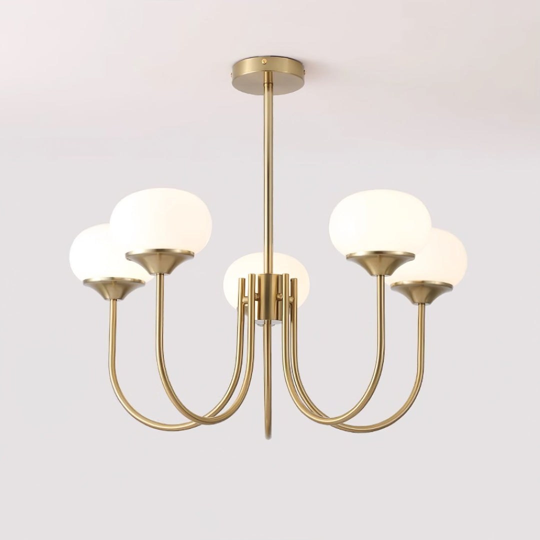 Pom Marshmallow Chandelier