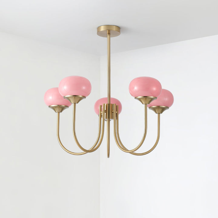 Pom Marshmallow Chandelier