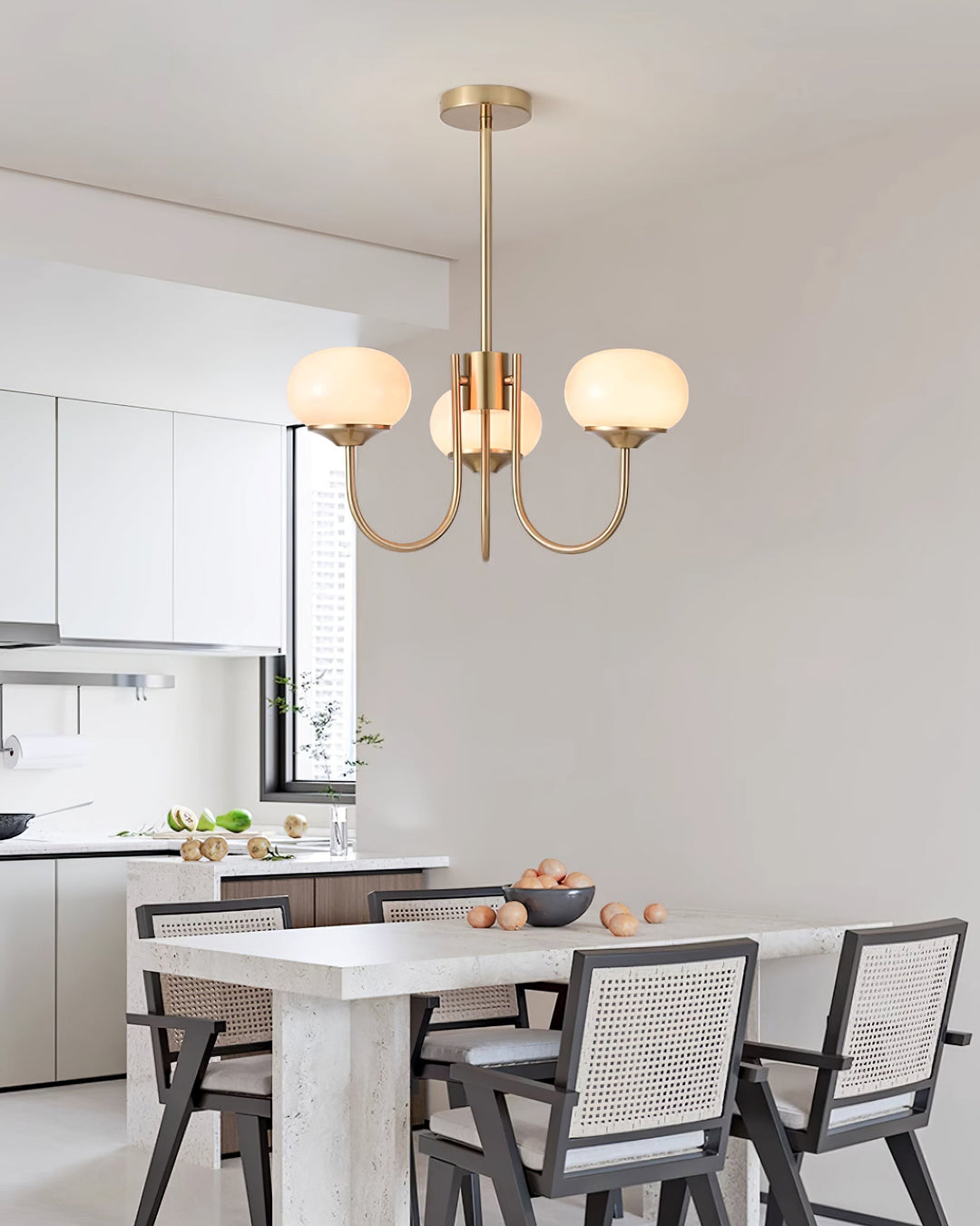 Pom Marshmallow Chandelier