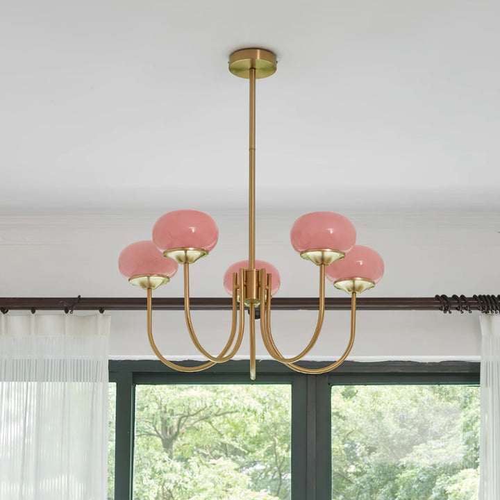 Pom Marshmallow Chandelier
