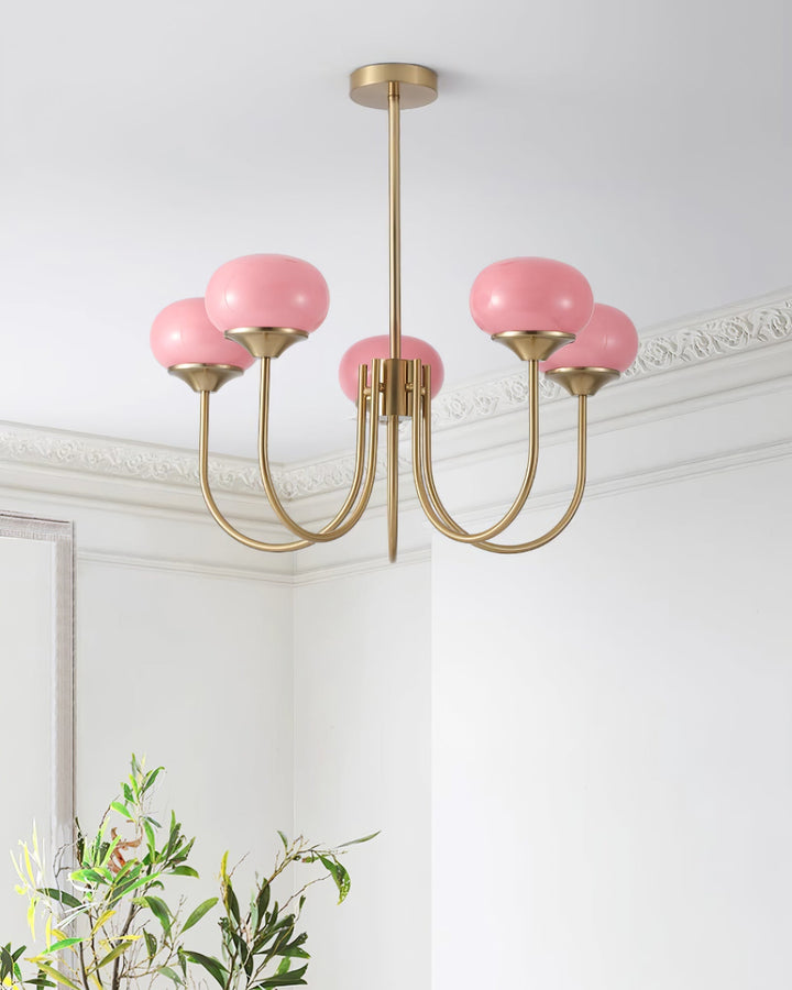 Pom Marshmallow Chandelier