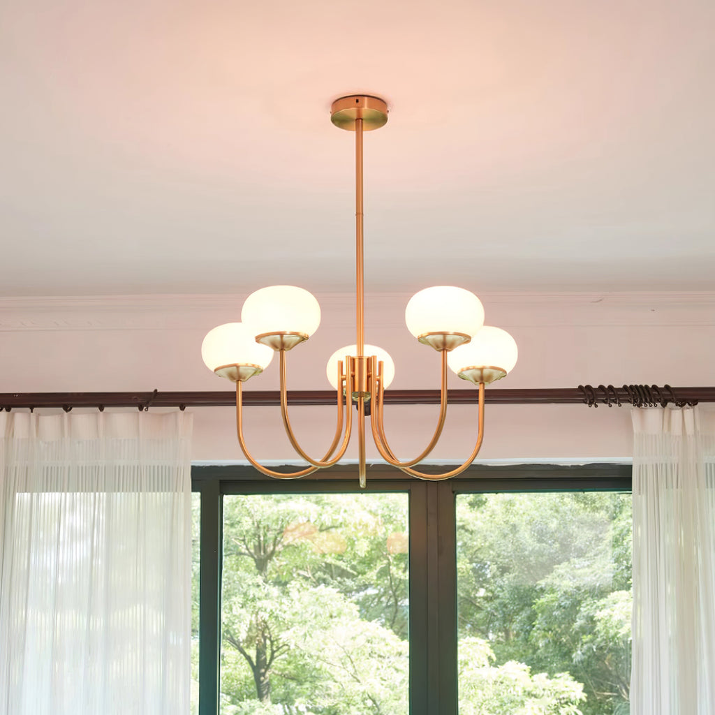 Pom Marshmallow Chandelier
