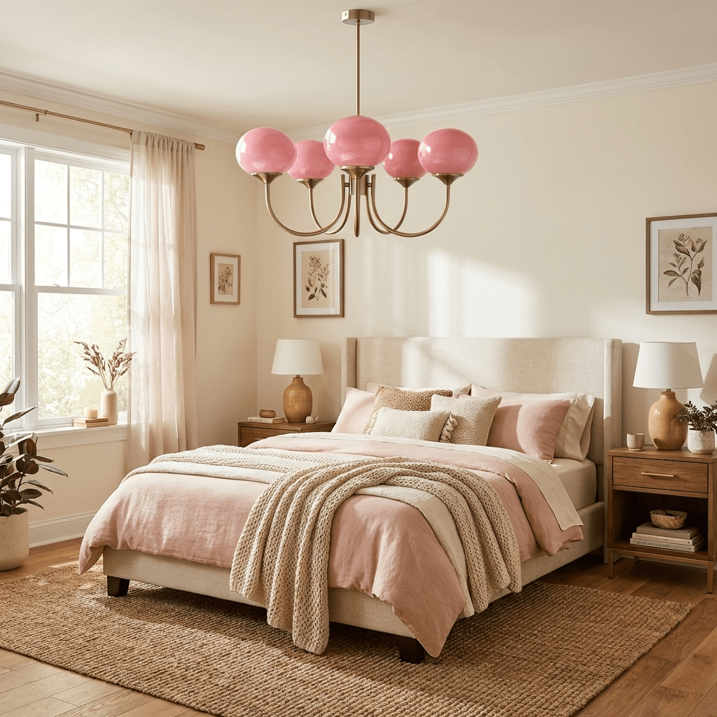 Pom Marshmallow Chandelier