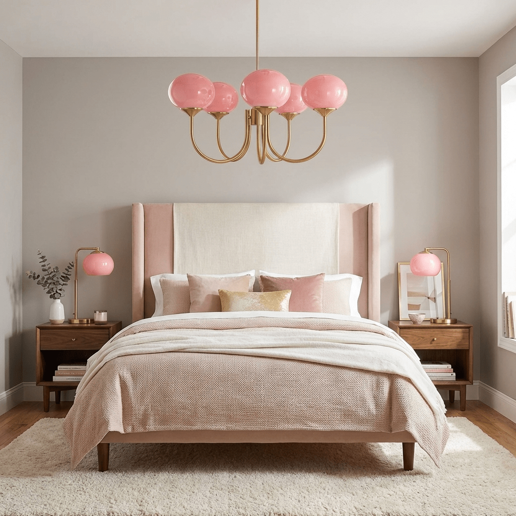 Pom Marshmallow Chandelier