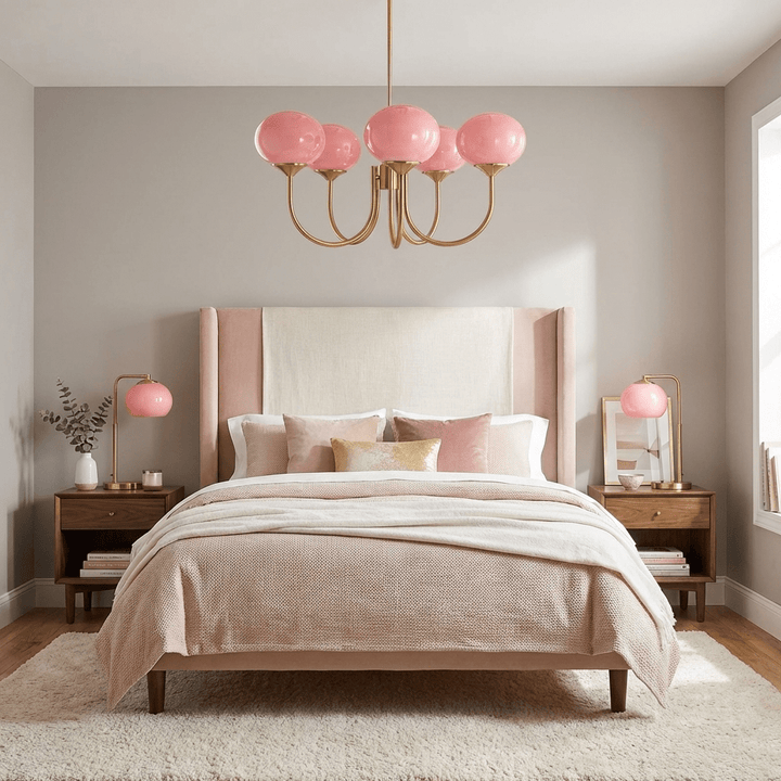 Pom Marshmallow Chandelier