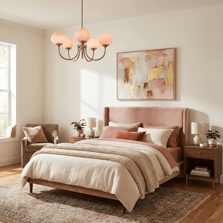 Pom Marshmallow Chandelier