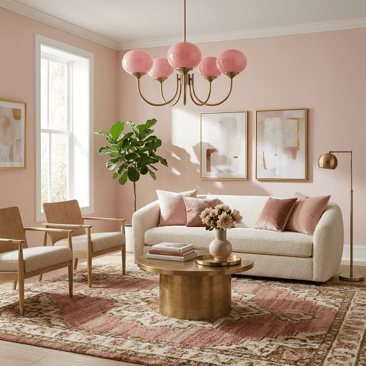 Pom Marshmallow Chandelier