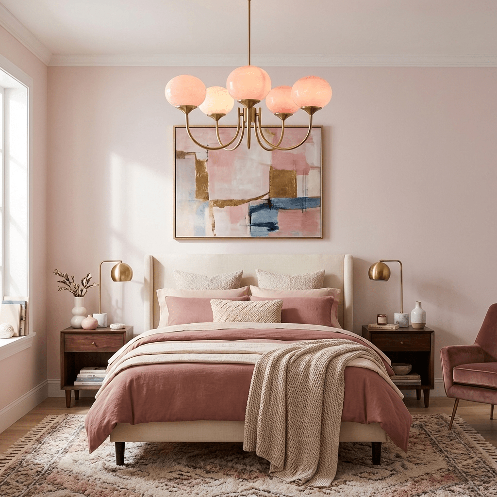 Pom Marshmallow Chandelier