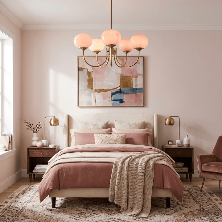 Pom Marshmallow Chandelier