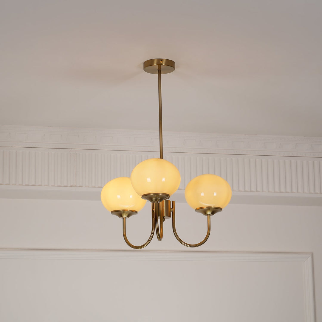 Pom Marshmallow Chandelier