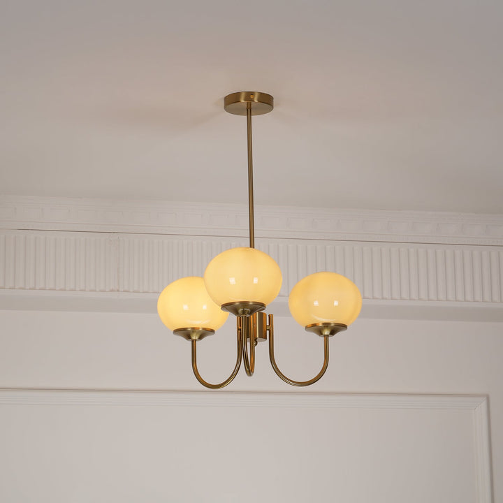 Pom Marshmallow Chandelier
