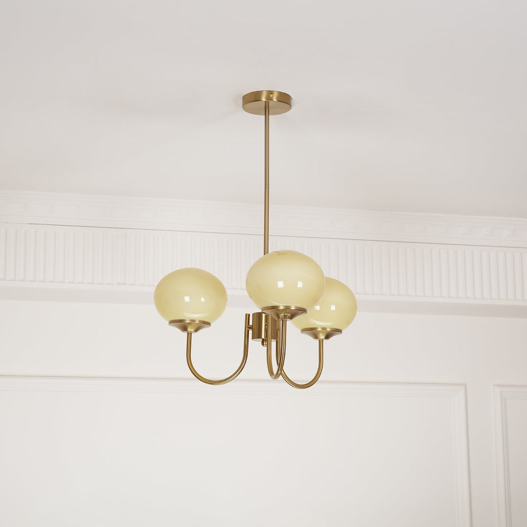 Pom Marshmallow Chandelier