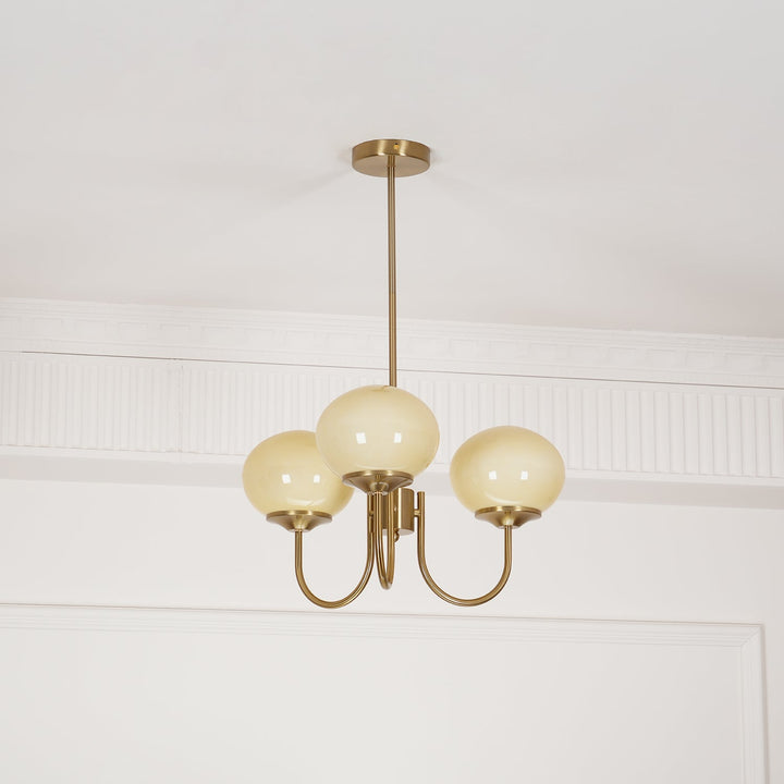 Pom Marshmallow Chandelier