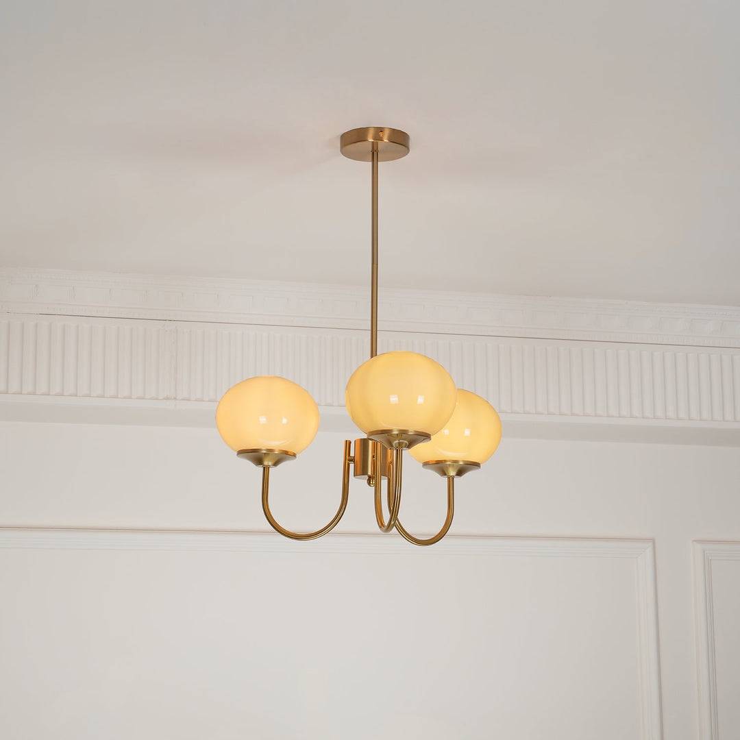 Pom Marshmallow Chandelier