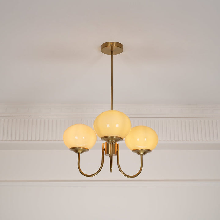 Pom Marshmallow Chandelier