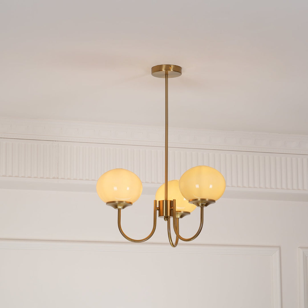 Pom Marshmallow Chandelier