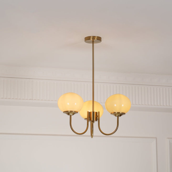 Pom Marshmallow Chandelier