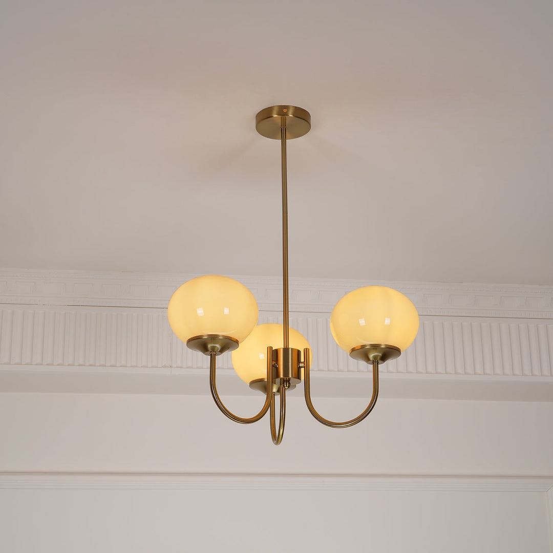 Pom Marshmallow Chandelier