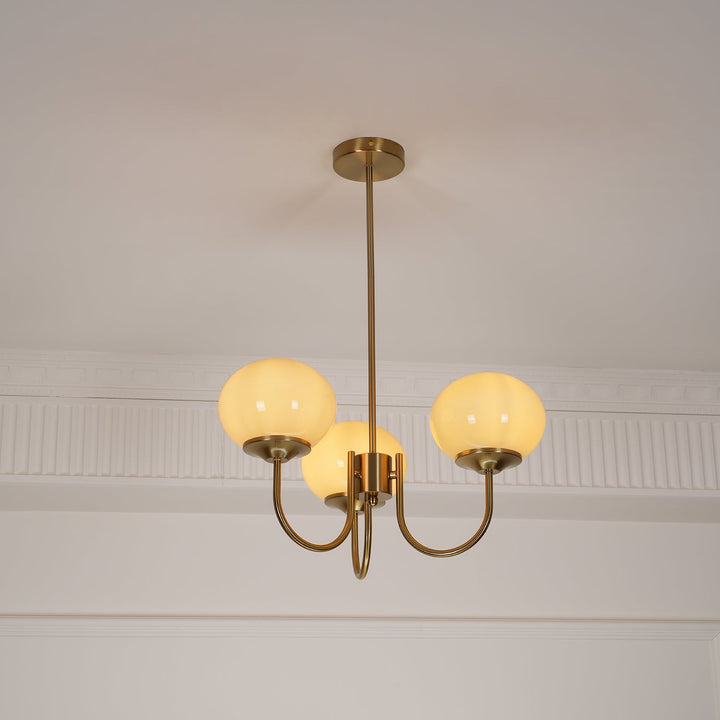 Pom Marshmallow Chandelier