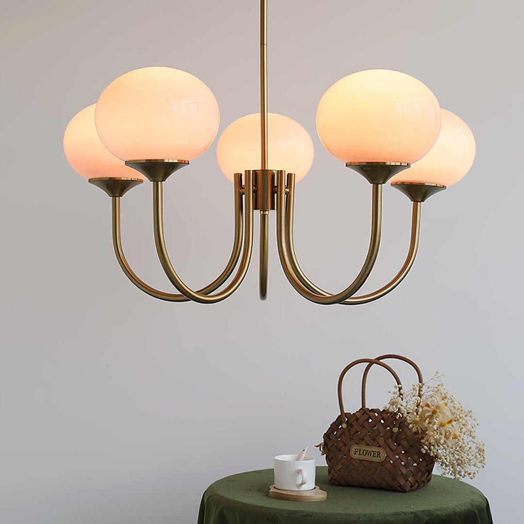 Pom Marshmallow Chandelier