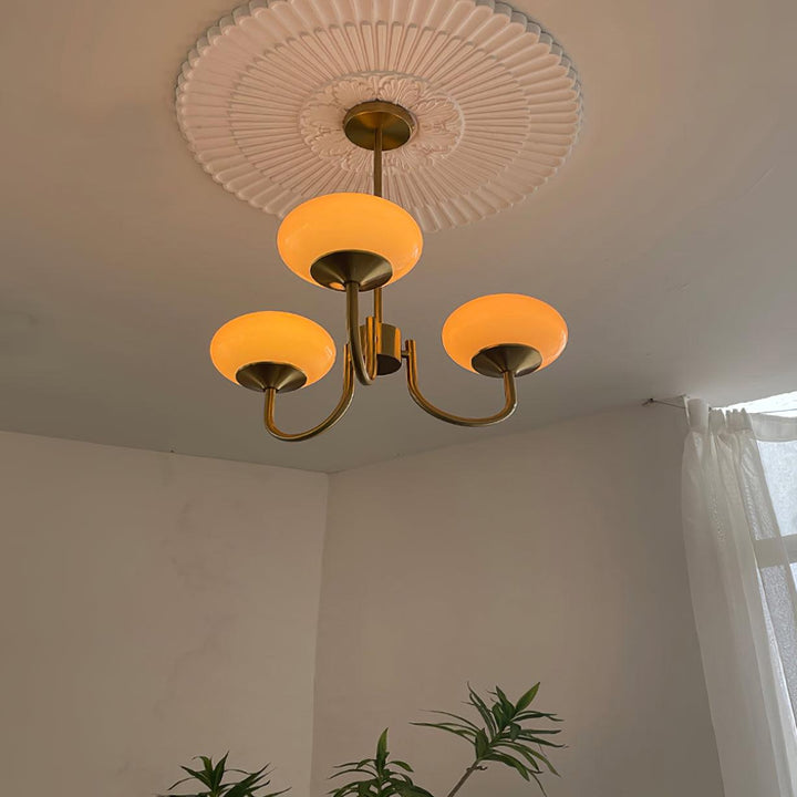 Pom Marshmallow Chandelier