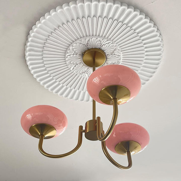 Pom Marshmallow Chandelier