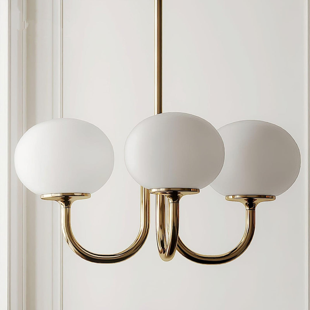 Pom Marshmallow Chandelier