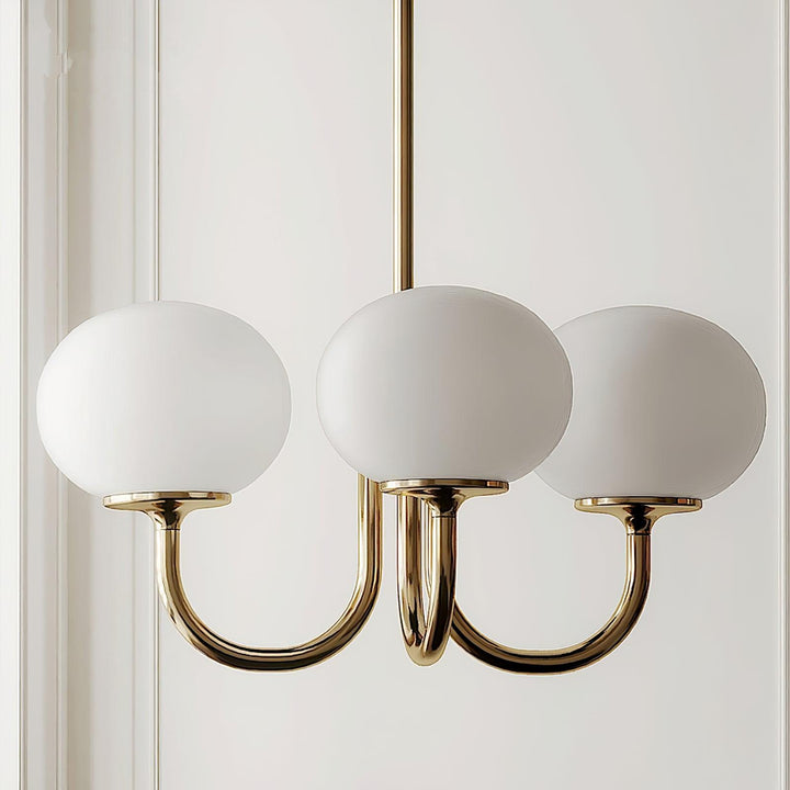 Pom Marshmallow Chandelier