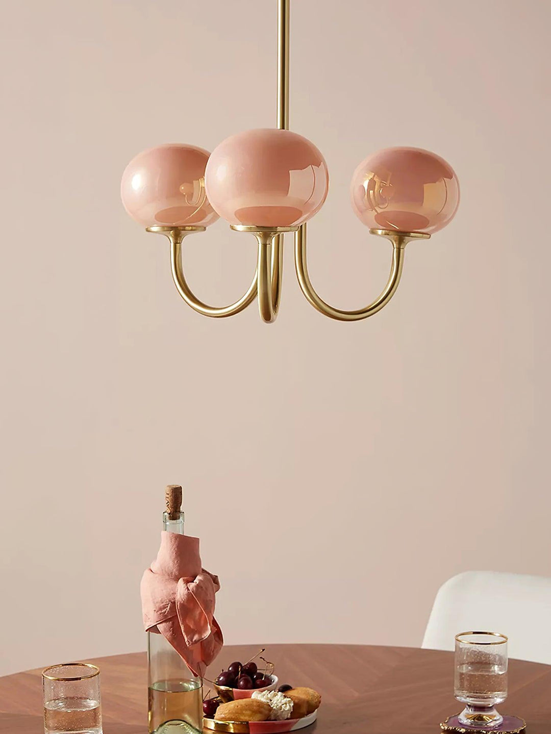 Pom Marshmallow Chandelier