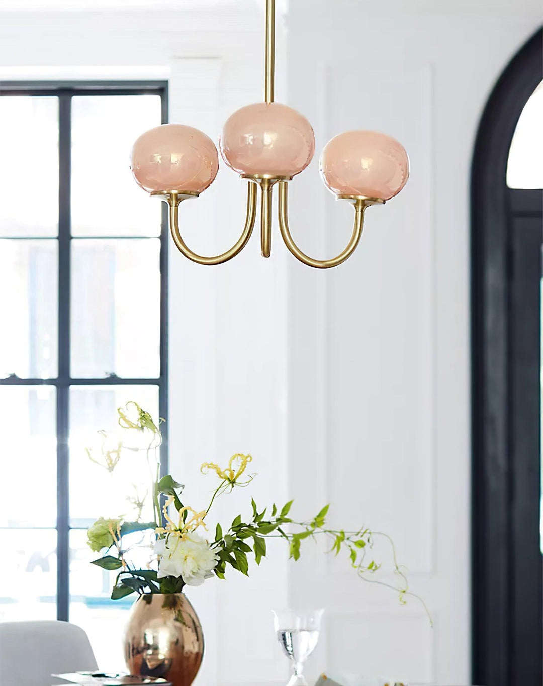Pom Marshmallow Chandelier