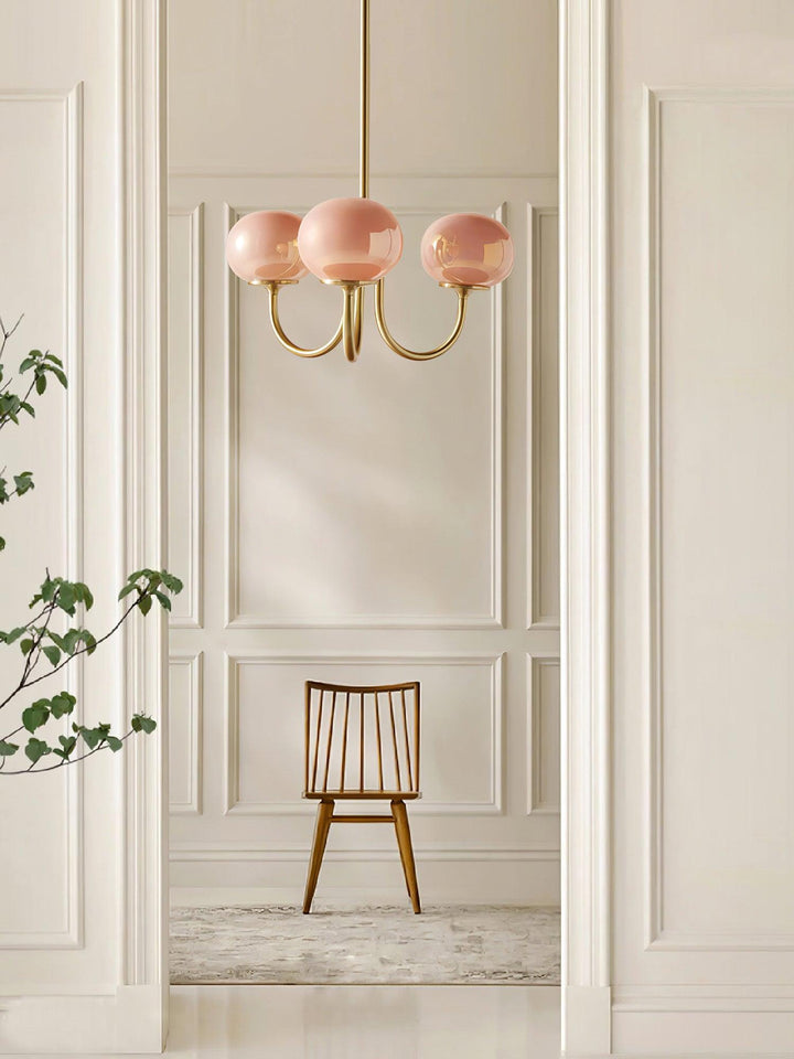 Pom Marshmallow Chandelier