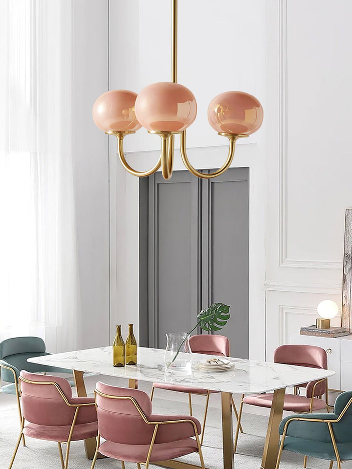 Pom Marshmallow Chandelier
