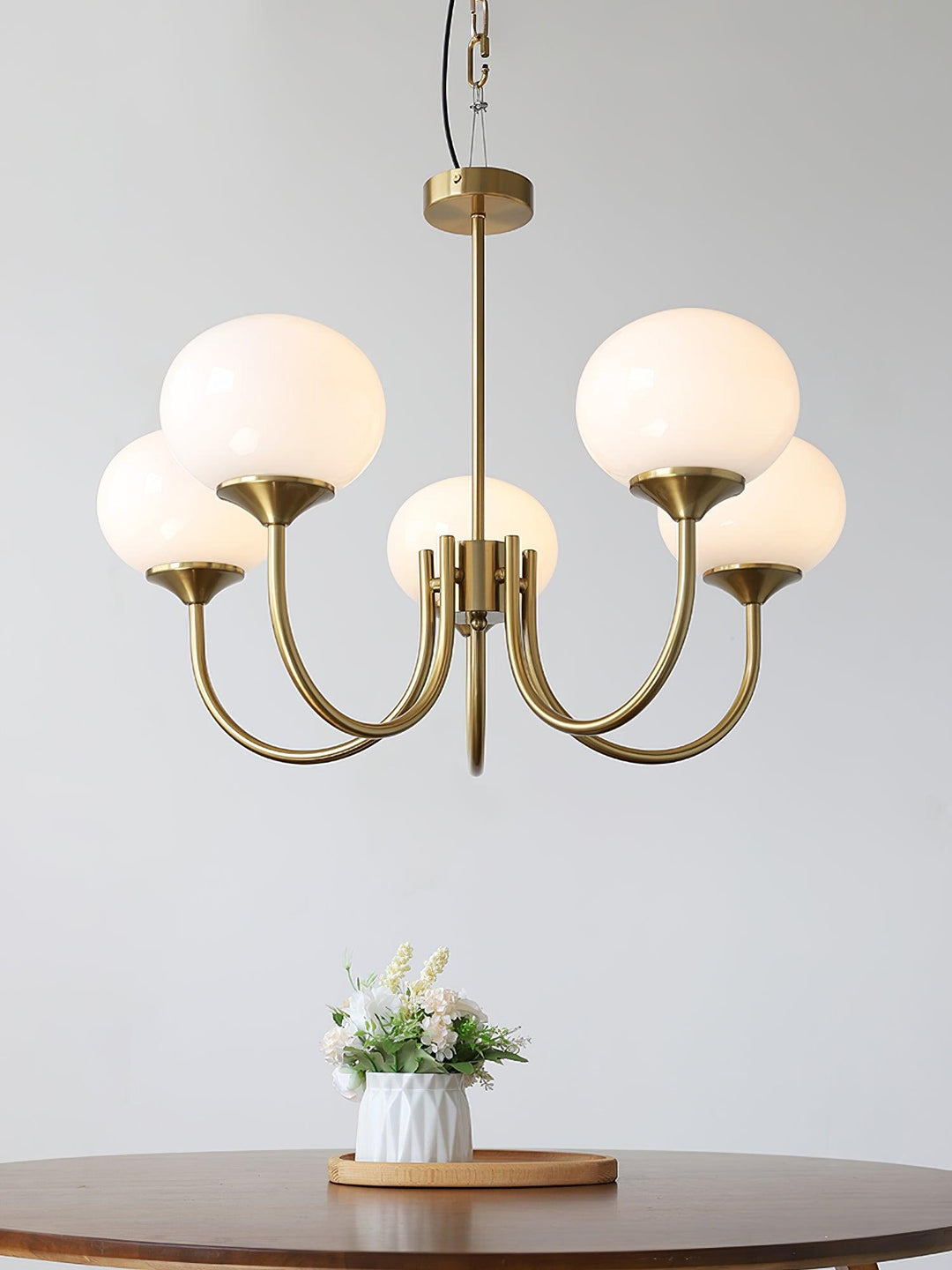 Pom Marshmallow Chandelier