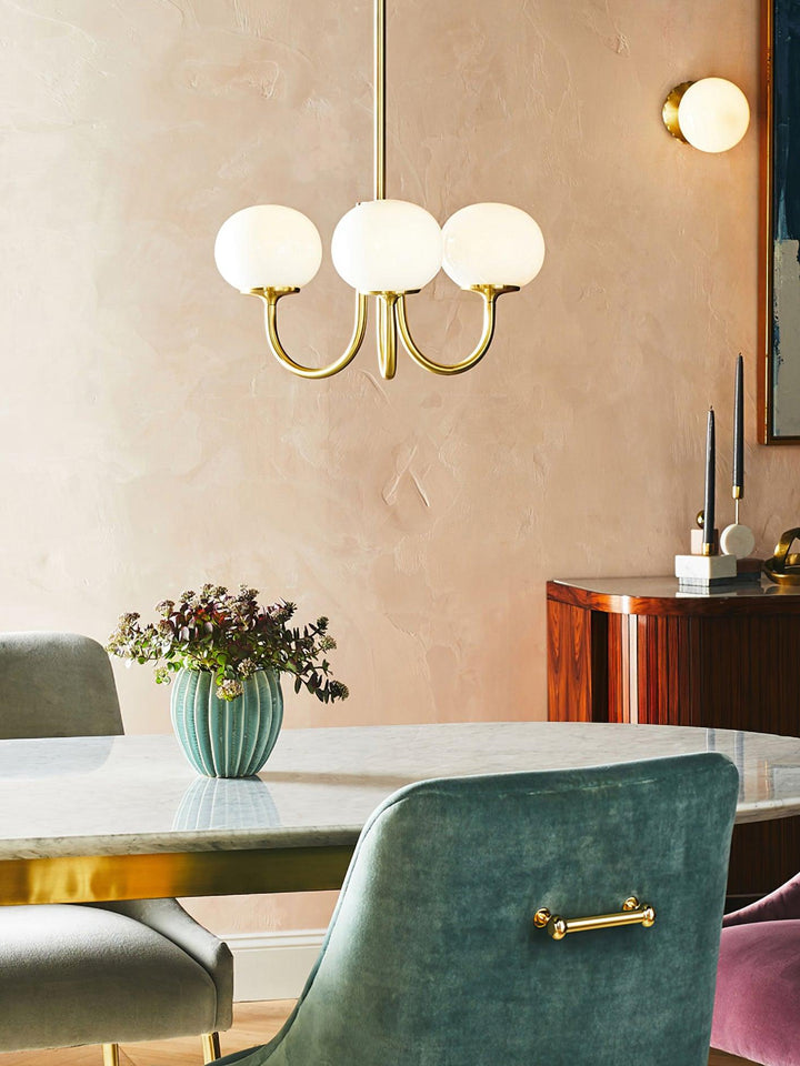 Pom Marshmallow Chandelier