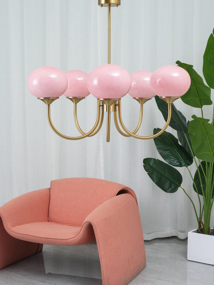 Pom Marshmallow Chandelier