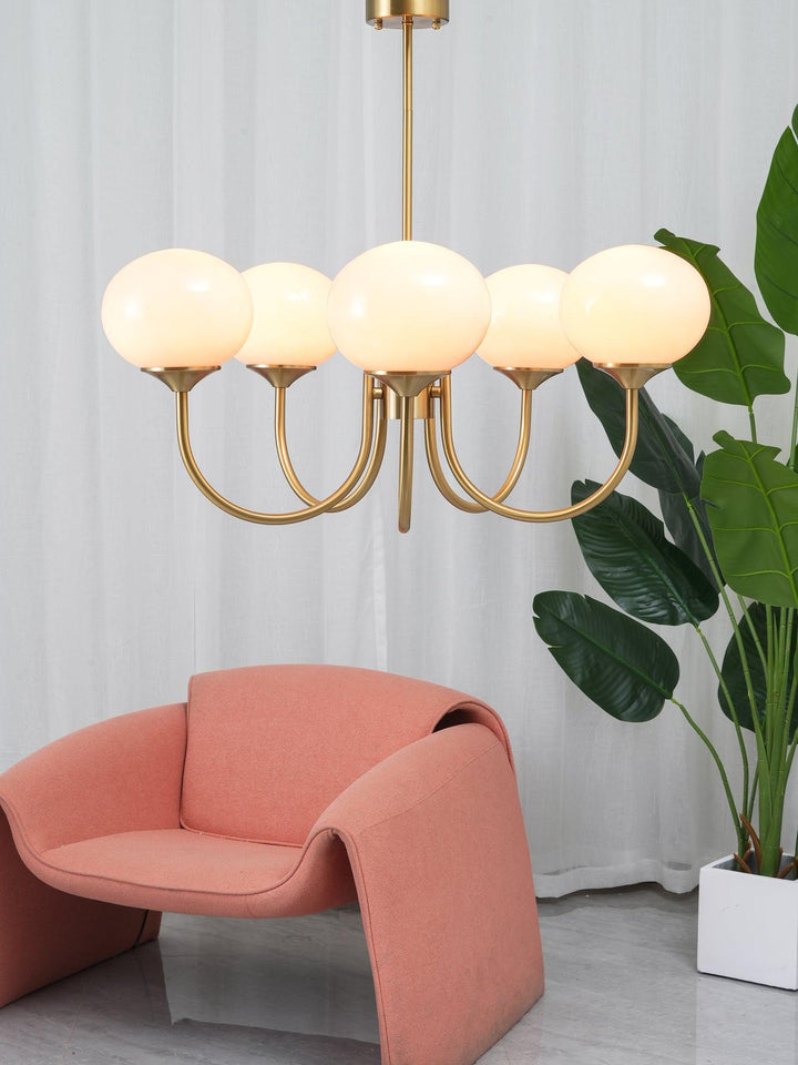 Pom Marshmallow Chandelier