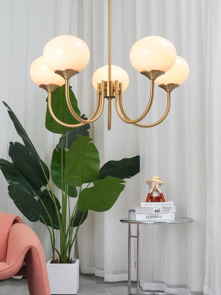 Pom Marshmallow Chandelier