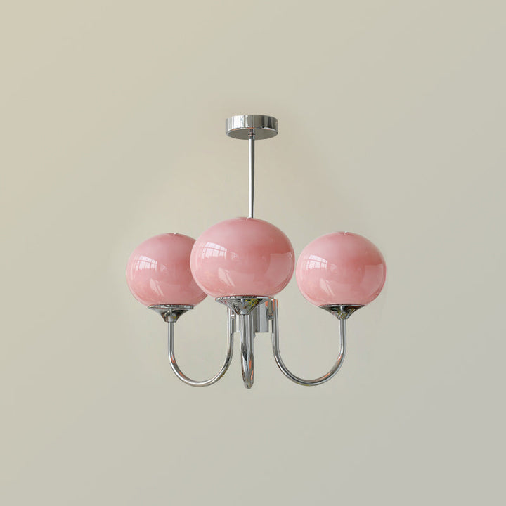 Pom Marshmallow Chandelier