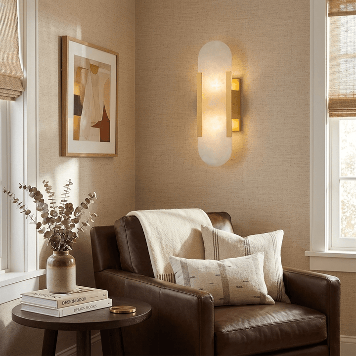 Oslo Alabaster Wall Sconce