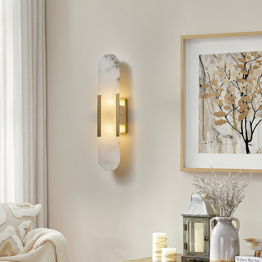 Oslo Alabaster Wall Sconce
