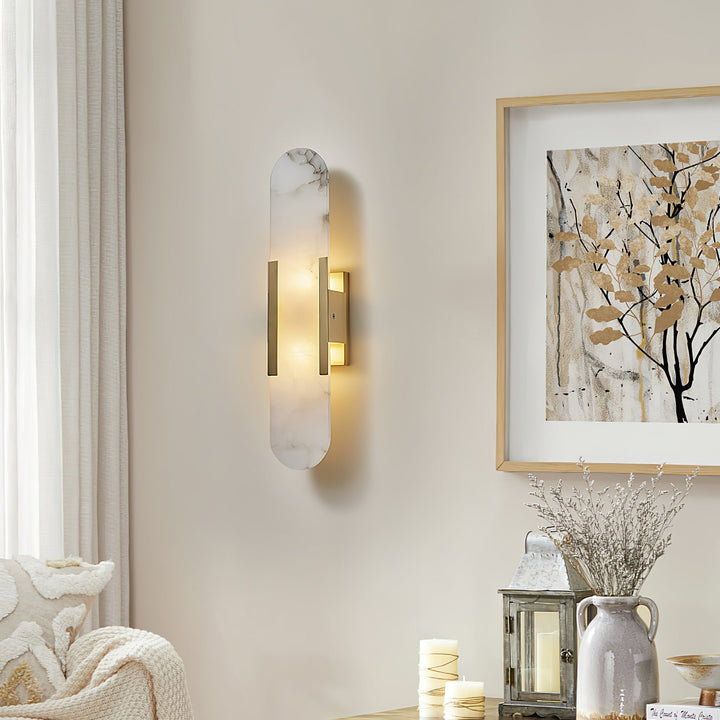 Oslo Alabaster Wall Sconce