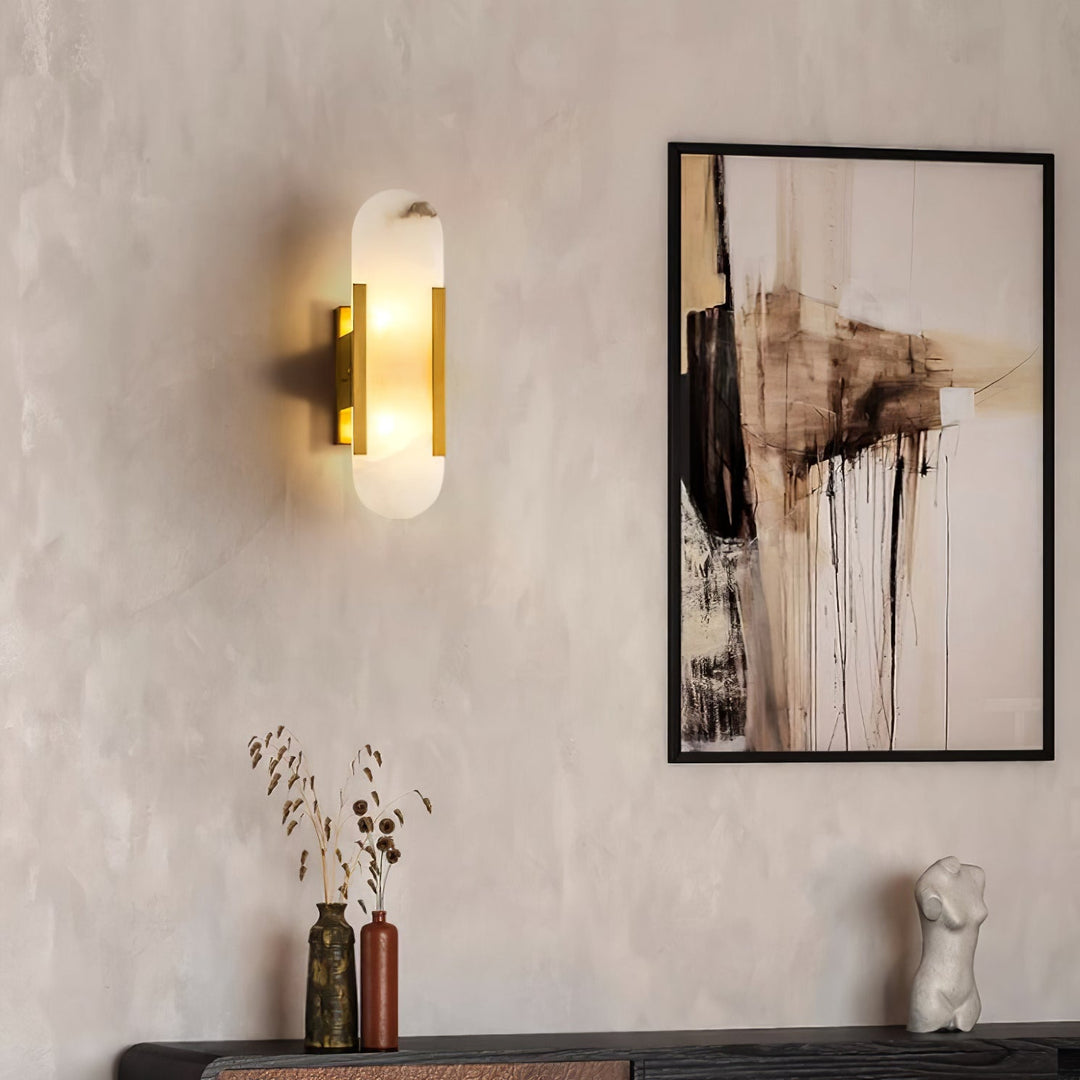 Oslo Alabaster Wall Sconce