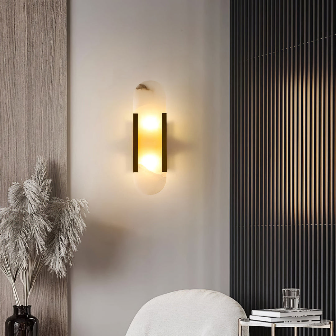Oslo Alabaster Wall Sconce