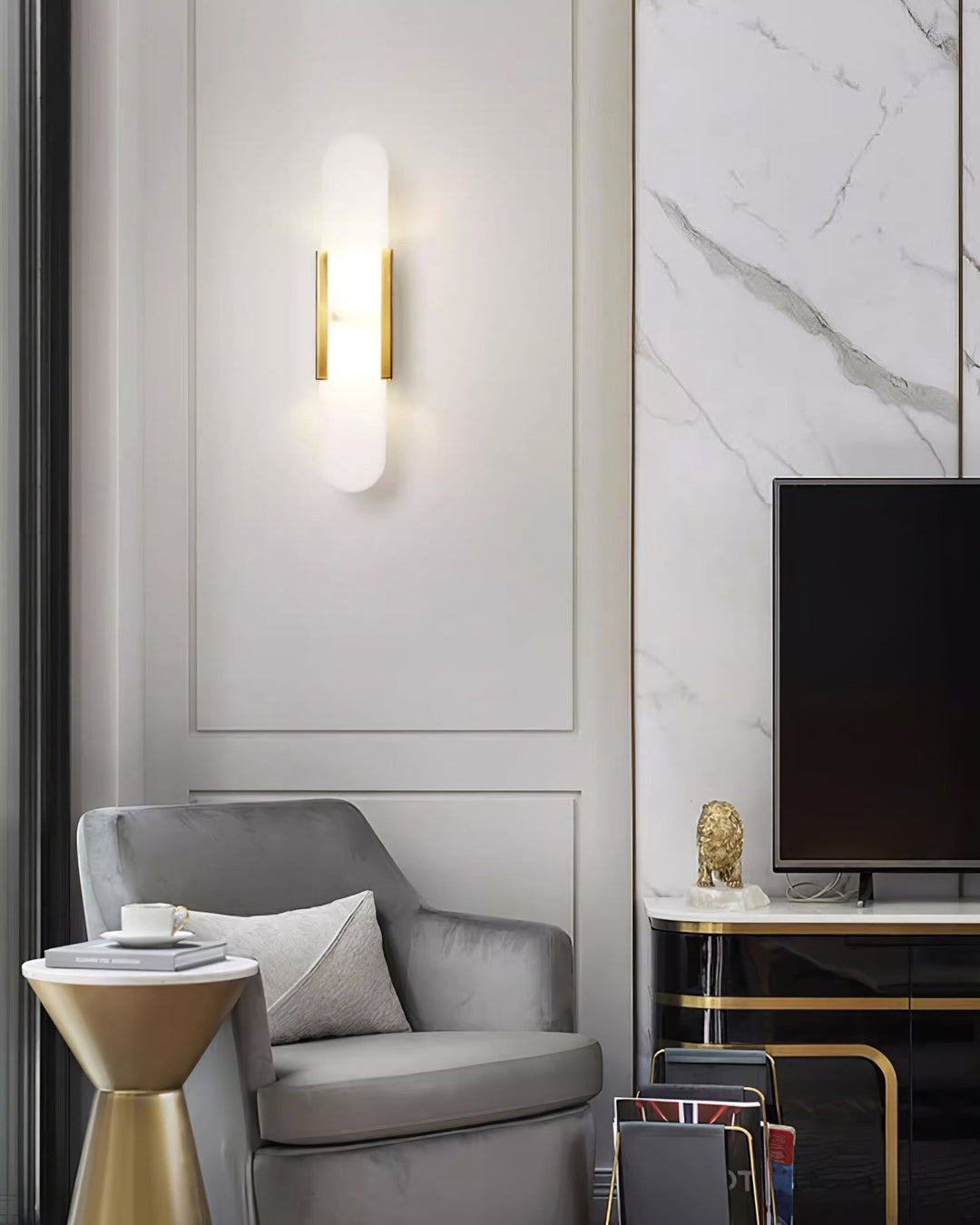 Oslo Alabaster Wall Sconce