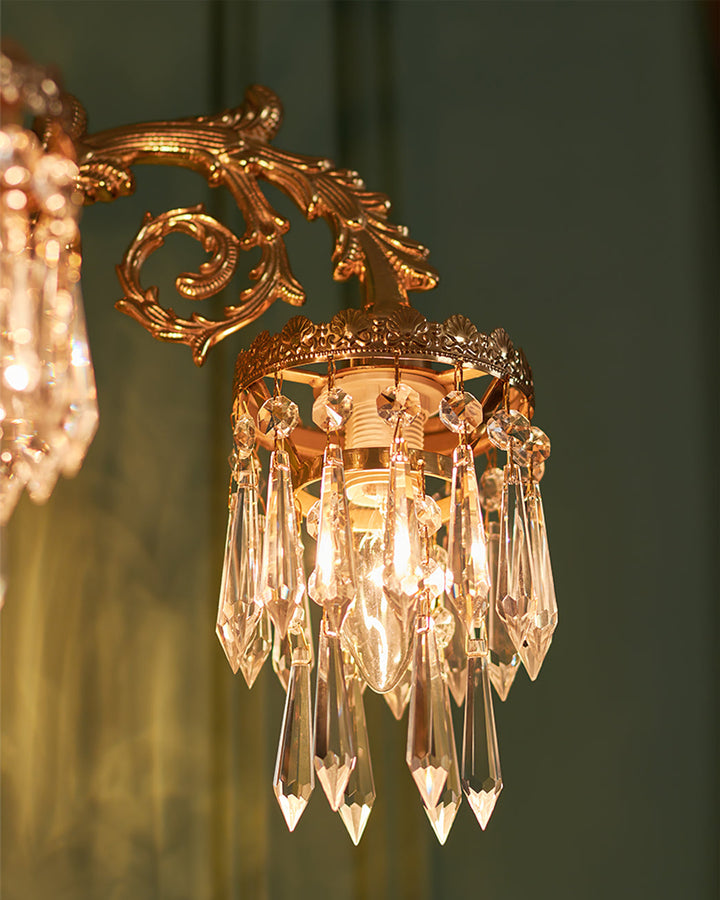 Mist Crystal Wall Sconce